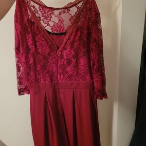 Red ihot xl dress